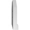Ekena Millwork Octagonal Top Surface Mount PVC Gable Vent w/ 2"W x 2"P Brickmould Sill Frame, 12"W x 12"H GVPOT12X1203SF - alternate 3